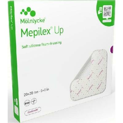 Mepilex Up silikonové krytí sterilní 20x20cm 5ks