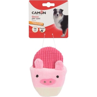 Camon Dog toy - fabric slippers with 3 characters - Забавна кучешка играчка - пантоф 14 см