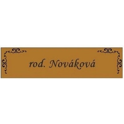 Jmenovka na dveře typ 8