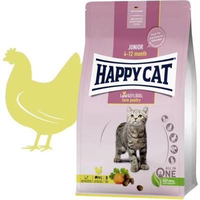 Happy Cat Junior Land Geflügel 1,3 kg