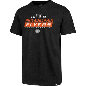 47 Brand Club Tee NHL Philadelphia Flyers GS19 černé