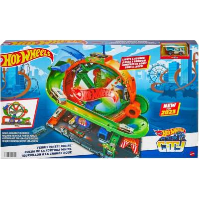 Mattel Hot Wheels City Ďábelský kolotoč HKX46