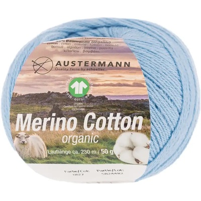 Austermann Merino Cotton 27 Baby modrá