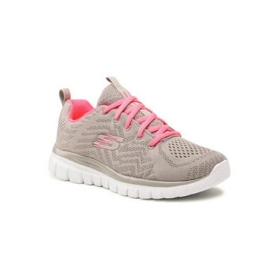 Skechers Сникърси Get Connected 12615/GYCL Сив (Get Connected 12615/GYCL)