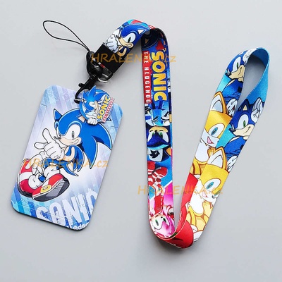 Šňůrka na krk 23551 s cedulkou na ID karty Sonic the Hedgehog