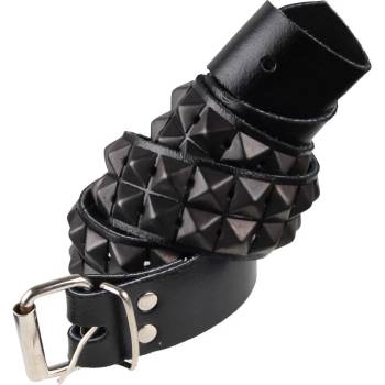 Image 1 of Black & metal пирамидален колан 2 - pas-102