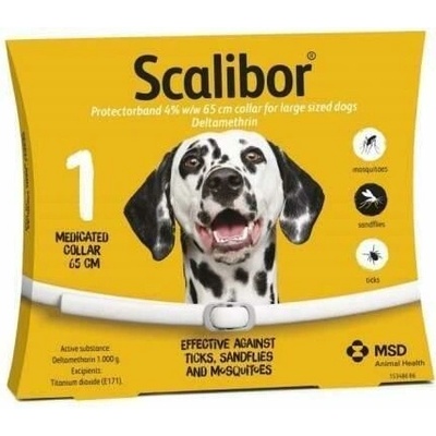 Scalibor Protectorband antipar.obojek pes L - XL