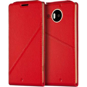 Microsoft Калъф за телефон Microsoft LUMIA 950XL FLIP COVER RED (950XLFTRWN)