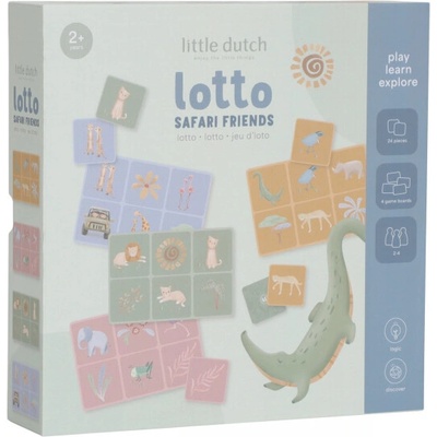 Little Dutch Lotto hra Safari Friends