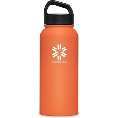 Snow Monkey termoska Traveler 1 l oranžová