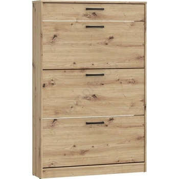 FORTE Обувница KAVI, дъб Artisan (FR0080)