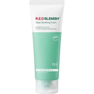 Dr. G pH Cleansing Red Blemish Clear Soothing Foam - Почистваща Пяна С Азиатски Гасъл За Лице 150мл