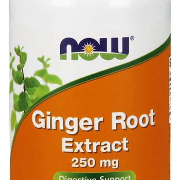 NOW Хранителна добавка Джинджифил. Now Ginger Root Extract 250mg, 90 veg. caps