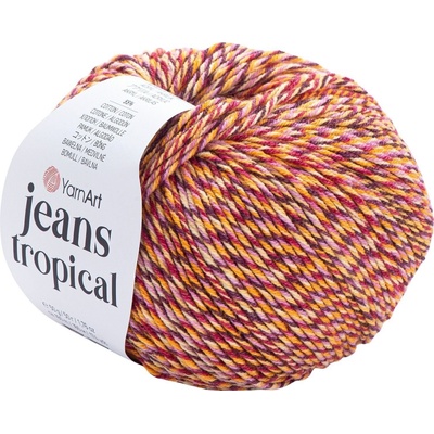 YARNART Jeans Tropical 613 Multi Плетива прежда (Jeans Tropical 613)