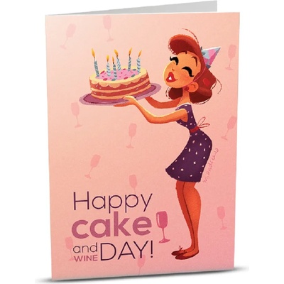 iGreet Поздравителна картичка iGreet - Ден на тортата (MA003)