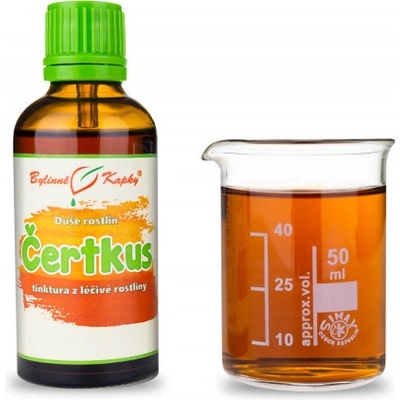 Bylinné kapky Čertkus kvapky Duša rastlín tinktúra 50 ml