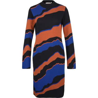 DEDICATED Дамска рокля Dedicated Women's Dress Lo Pepita Cats Dress - Faded Mountains - размер XS (134-1237-0211)