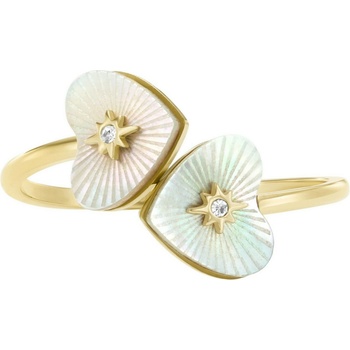 Fossil Дамски стоманен пръстен Fossil Fossil | Zlaten | ЖЕНИ | ЕДИН РАЗМЕР