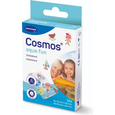 Cosmos náplast Do vody Aqua fun 2 vel. 12 ks