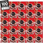 EXS Condoms 100 бр. Презервативи с аромат на ягода EXS Strawberry - sexo