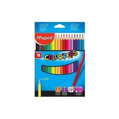 Maped pastelky Color Peps sada 18ks