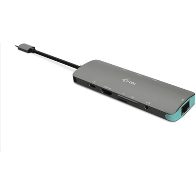 i-Tec USB-C Metal Nano Docking Station 4K HDMI LAN + Power Delivery 100 W C31NANODOCKLANPD – Zboží Živě