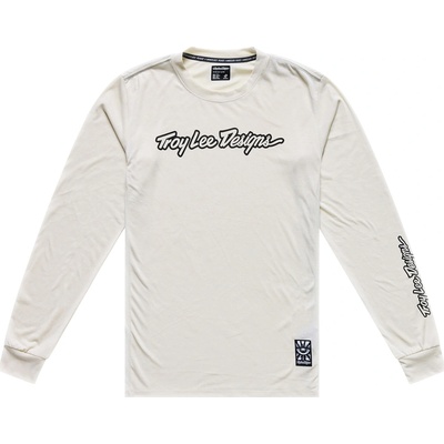 Troy Lee Designs TLD Skyline Ride LS Tee Signature Pumice