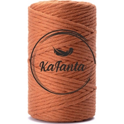 Macrame priadza KaFanta PREMIUM 3mm/200m - cinnamon