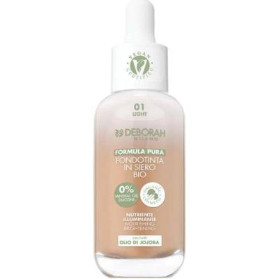 Deborah Milano Formula Pura make-up sérum Organic serum 30 ml