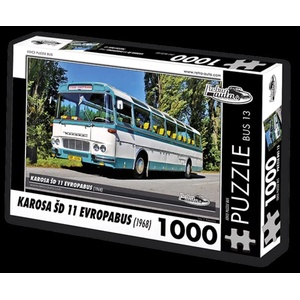 Retro cars - Puzzle BUS No. 13 KAROSA ŠD 11 European bus (1968) - 1000 - 1 000 piese