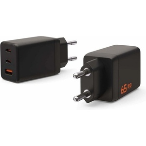 Urban Armor Gear SRGE Променливотоково зарядно устройство USB+2 Type-C гнездо 65W, PD бързо зарядно устройство, ЧЕРНО 9B443711V4040 (9B443711V4040)