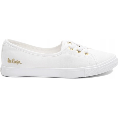 Lee Cooper tkaninové dámske tenisky LCW-26-02-4043L biele