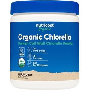 Nutricost Organic Chlorella Powder [227 грама] Натурален