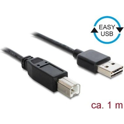 Delock 83358 USB 2.0, propojovací, 1m, černý