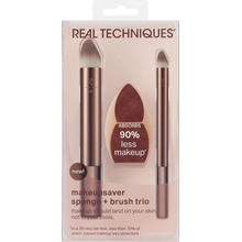Real Techniques Makeupsaver Sponge Brush Trio sada štětců