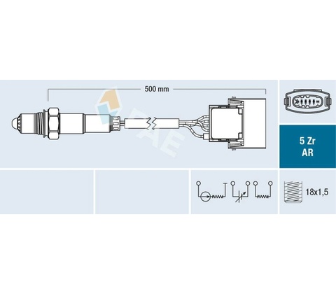 Lambda sonda FAE 75015