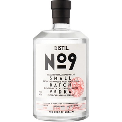 Vodka Distil No9 40% 0,7 l (holá láhev)