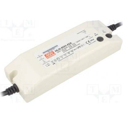 MEAN WELL HLN-80H-42A Napájecí zdroj: spínaný; LED; 81,9W; 42VDC; 1,17÷1,95A; 90÷305VAC