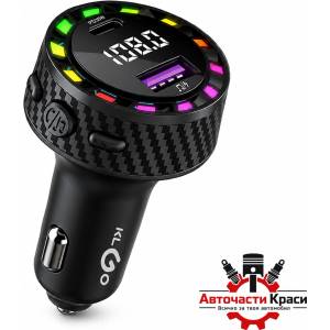 KLGO ТРАНСМИТЕР mp3 + type-c и usb pa1853 (75126)
