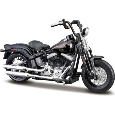 Harley Davidson Maisto FLSTSB Cross Bones 2008 černá blister box 1:18