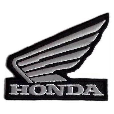 TXR Moto nášivka Honda bílá
