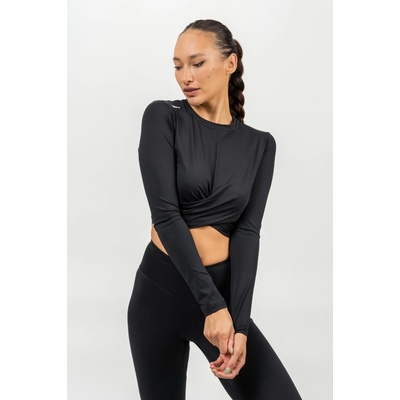 Nebbia Elite Essentials Crop Elevated 468 Black