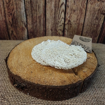 Tierra Verde Lufa přírodní kulatá malá 8 cm