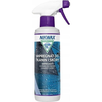 Nikwax Impregnace na obuv Látka a Kůže 300 ml