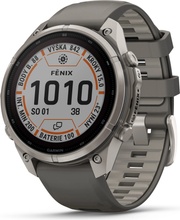 Garmin Fenix 9 Pro 47 mm Solar inReach Titanium Pebble Gray/Silver Gray 010-04338-01