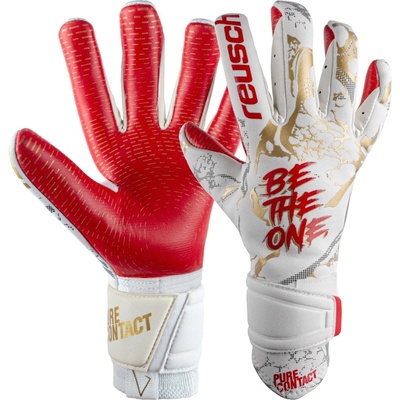 Reusch Вратарски ръкавици Reusch Contact Gold x Glueprint Goalkeeper Gloves - White/Gold/Red
