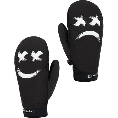 Armada Carmel Windstopper Mitt Off White Smiley