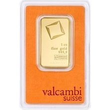 Valcambi Suisse zlatá tehlička 1 oz