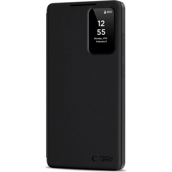 Tech-Protect Активен Калъф за Samsung S25 Ultra, TP Smart Wallet Book Case, Черен (5906302363490)