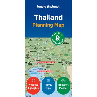 Lonely Planet Thailand Planning Map (Planet Lonely)